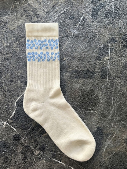 PRE ORDER - 
Forget-Me-Nots Socks